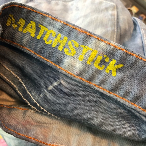 J Crew Factory Matchstick Skinny Jeans 26 Tie Dye - Picture 11 of 11